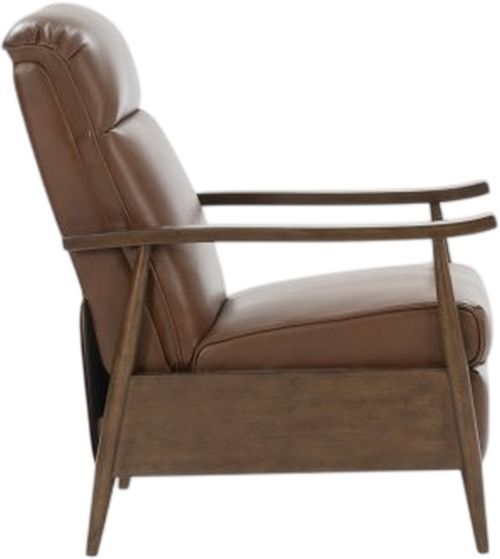 BarcaLounger® Hampton Colchester Bitters Leather Manual Recliner-4