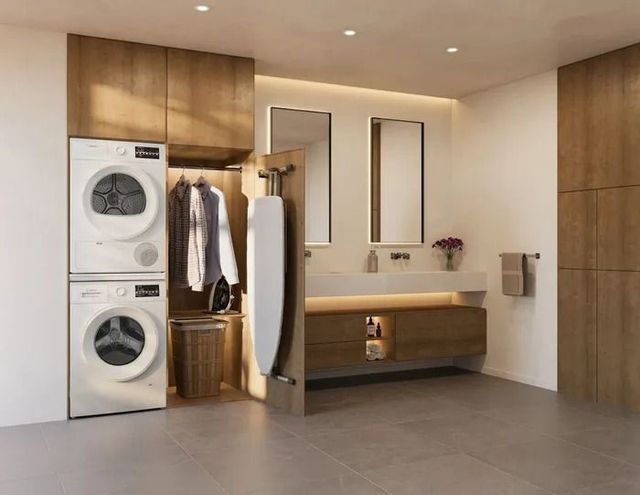 Bosch 300 Series Compact Laundry Set