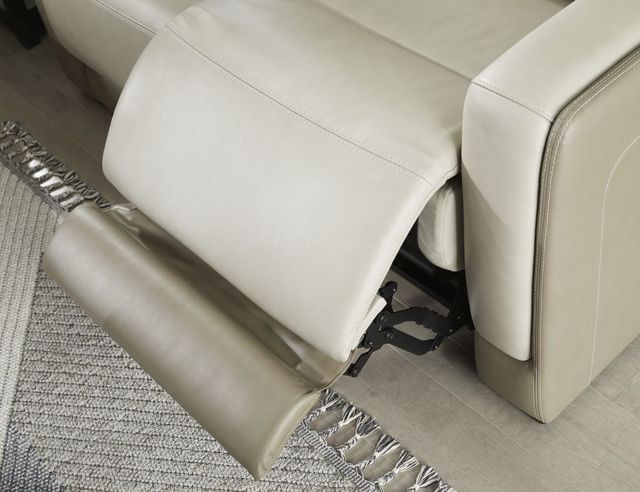 Signature Design by Ashley® Battleville Almond Power Reclining Sofa with Adjustable Headrest-8