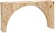 Crestview Collection Marabella Natural Console Table-0