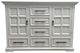 Million Dollar Rustic Coliseo Frosted White/Gold Dresser with Hardware-0