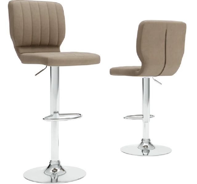 Signature Design by Ashley® Pollzen Taupe Bar Stool-2