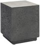 Classic Home Marwin Dark Gray Concrete Outdoor End Table-0