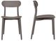 Moe's Home Collection Kent 2-Piece Taupe Polypropylene Outdoor Dining Chair Set-1
