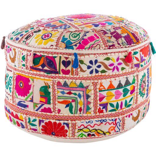 Surya Karma Multi-Color Ottoman-3