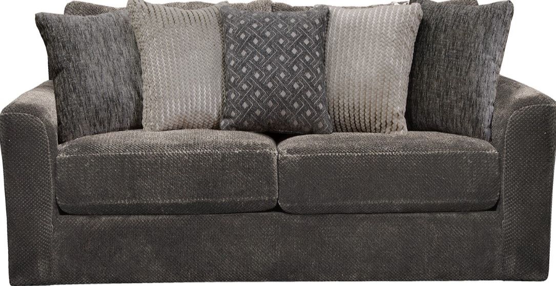 American Wholesale Furniture Midwood Smoke Loveseat