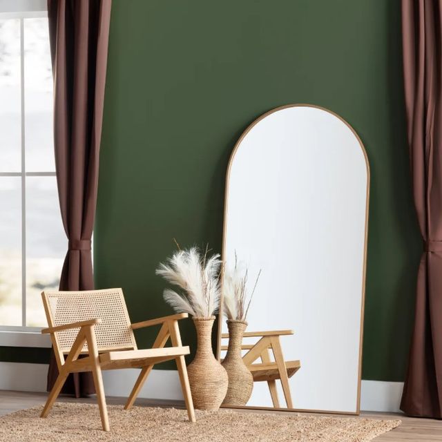 Crestview Collection Pierson 2 Gold Wall Mirror-1