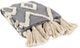 Surya Tut Medium Gray 50"x60" Throw Blanket-1