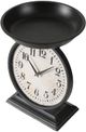 A & B Home Black Table Clock-2