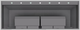 Vent-A-Hood® Designer Series 66" Gunsmoke Wall Mounted Range Hood-3