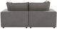 TOV Furniture Cali Slate Modular Loveseat-5