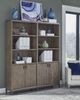 Aspenhome® Trellis Desert Brown Bookcase-4