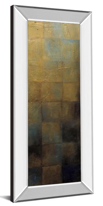 Classy Art Modra III by Pasion Mirror Framed Wall Art-1