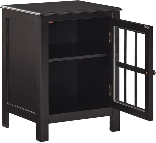 Signature Design by Ashley® Opelton Black Accent Cabinet-2