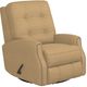 Flexsteel® Customizable Devon 34" Manual Swivel Gliding Recliner-3