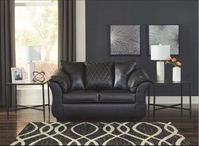 Signature Design by Ashley® Betrillo Black Loveseat-4