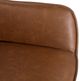 Dovetail Furniture Verity Antique Brown Dining Chair with Black Base-4
