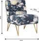 TOV Furniture Kelly Floral Velvet Chair-4