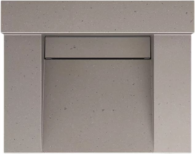 KOHLER® Constellation™ Concrete 30" Wall-Mount Lavatory System with Backsplash and Stainless Steel Shroud-0