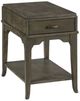 England Furniture Nicolette Charcoal Rectangular Chairside Table-0