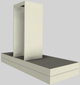 Vent-A-Hood® K Series 48" Biscuit Contemporary Wall Mounted Range Hood-4