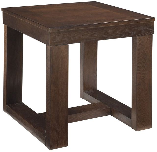 Signature Design by Ashley® Watson 2-Piece Dark Brown Living Room Table Set-1