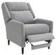 Furniture of America® Psyche Gray Pushback Recliner-1