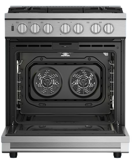 Beko 30" Stainless Steel Pro-Style Gas Range-2