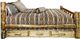 Montana Woodworks® Glacier Country Stain & Clear Lacquer California King Bed with Storage-3