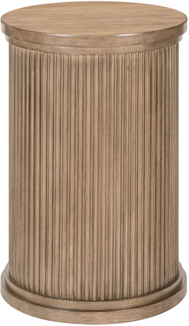 Liberty Furniture Haven Hills Camel Beige Chairside Table-0