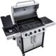 Char-Broil® Performance Series™ 5-Burner Black with Stainless Steel Freestanding Natural Gas Grill-4