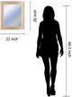 Classy Living Champagne Reflection Wall Mirror-2