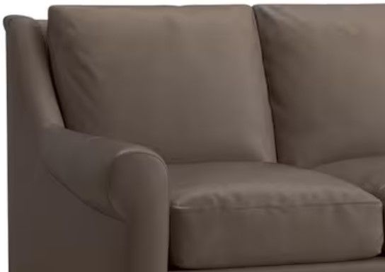Bassett® Furniture Customizable BenchMade Ellery Queen Leather Sleeper-1