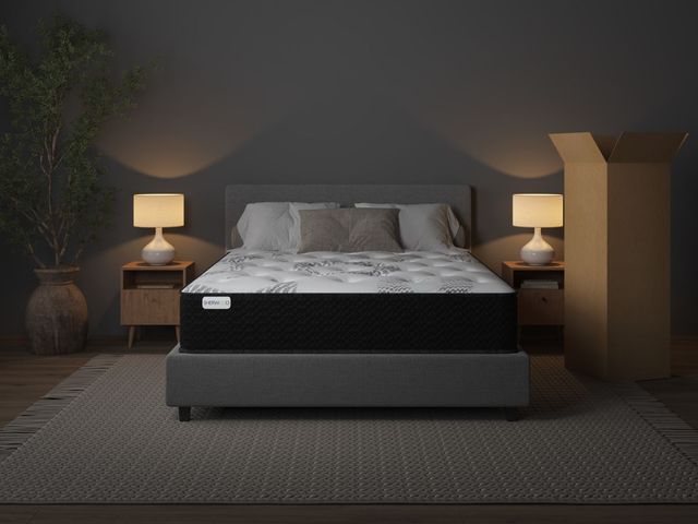 Sherwood® Bedding XXV Manhattan Nyx 10" Wrapped Coil Ultra Firm Tight Top Twin XL Mattress in a Box-1