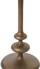 Four Hands Marlow Matchstick Aluminum Matte Brass Pedestal Table-2