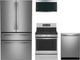 GE Profile™ 4 Piece Stainless Steel Gas Kitchen Package-0