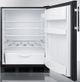 Summit® 24" 5.5 Cu. Ft. Black Compact Refrigerator-2