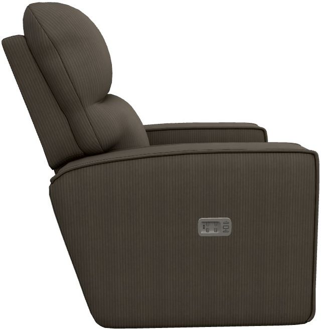La-Z-Boy® Maddox Chocolate Power Wall Recliner with Headrest and Lumbar-2