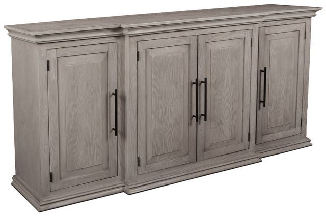 Horizon Home® Brussels Pediment Gray 72" Console