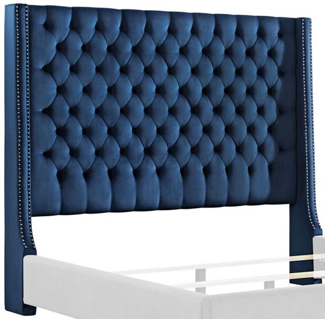 Signature Design by Ashley® Coralayne Blue King/California King Upholstered Headboard-0