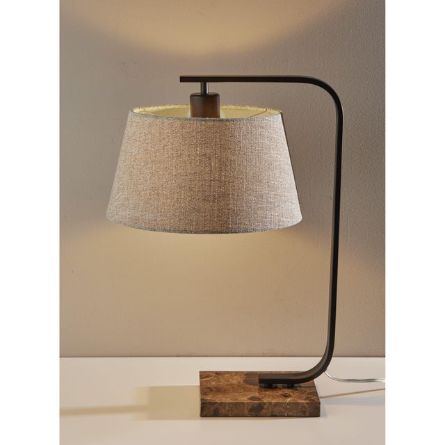 Adesso® Bernard Black Table Lamp-1
