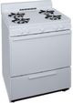 Premier 30" White Freestanding Gas Range-1