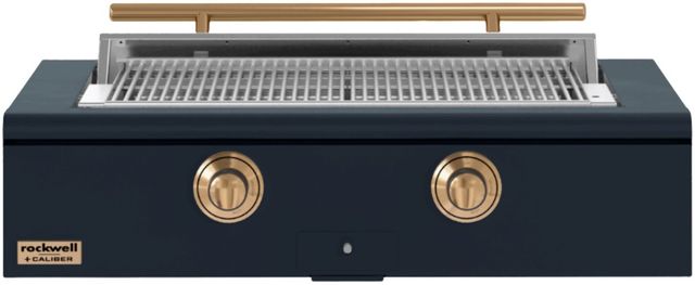 Caliber™ Rockwell Social 2-Burner Juniper Built-In Liquid Propane Grill with Gold Hardware-0