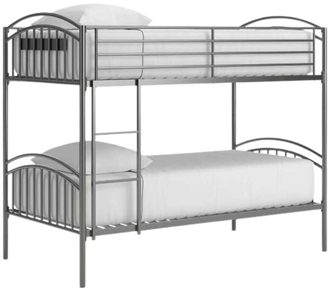 Signature Design by Ashley® Lanceburg Gray Youth Twin/Twin Bunk Bed with Ladder-0