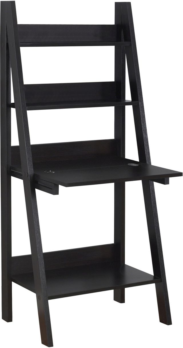Monarch Specialties Inc. 61"H Espresso Ladder Style Computer Desk-0
