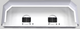 Vent-A-Hood® Designer Series 66" White Wall Mounted Range Hood-2