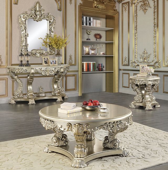 ACME Furniture Sorina Antique Gold Sofa Table-1