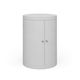Elizabeth Ann Home Waters White Drum Table-1