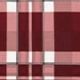 MyPillow® Flannel Burgundy Plaid King Pillow Cases-1