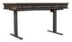 Aspenhome® Hampton 2 Piece Black Cherry 60" Adjustable Desk with Top-0